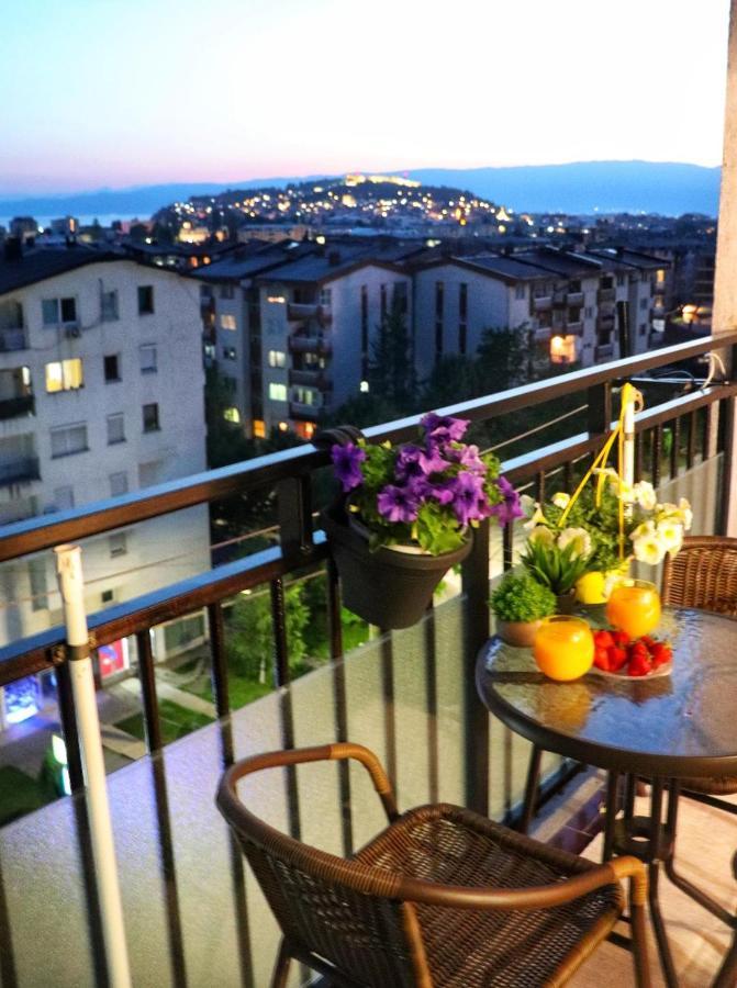Nadia Apartment Ohrid With Lake View Extérieur photo