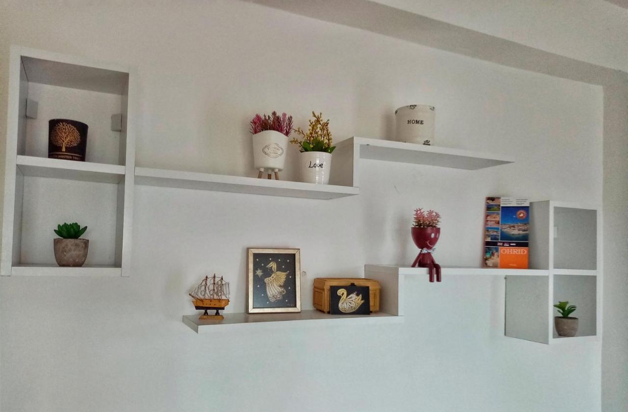 Nadia Apartment Ohrid With Lake View Extérieur photo